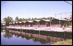 Outside the Cub Cabins.